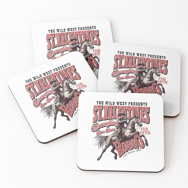 Item preview, Western Valentine Rodeo Poster designed and sold by najaks.