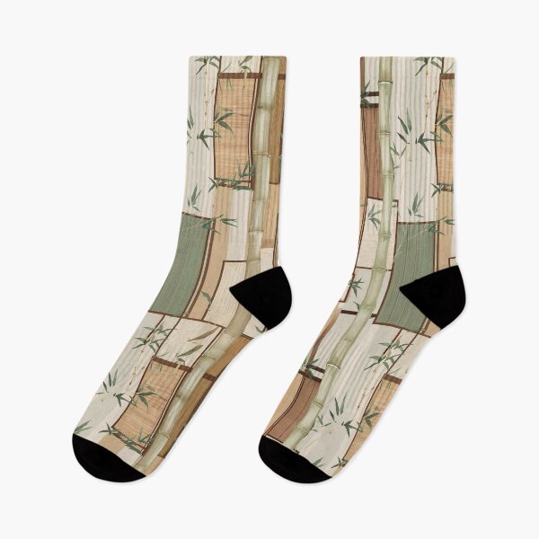 Item preview, Japandi Seamless Pattern – Minimalist Japanese Bamboo Neutral Design designed and sold by Tamas Das.