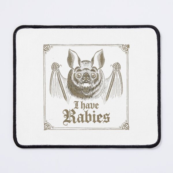 Item preview, I Have Rabies Bat Vintage designed and sold by cerima.