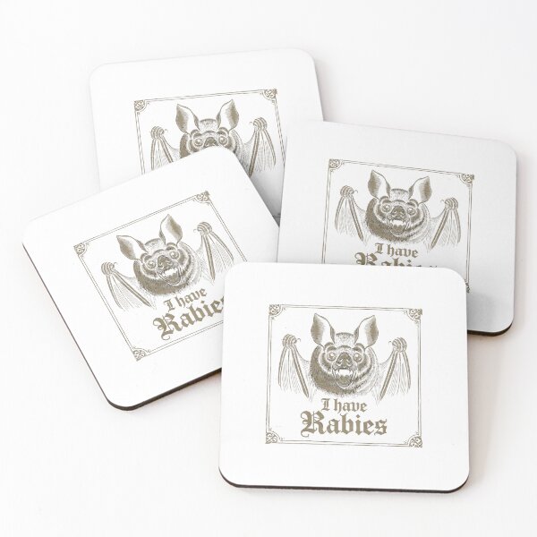Item preview, I Have Rabies Bat Vintage designed and sold by cerima.