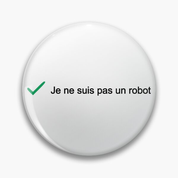 Item preview, I AM NOT A ROBOT! (computer science) designed and sold by francoisville.