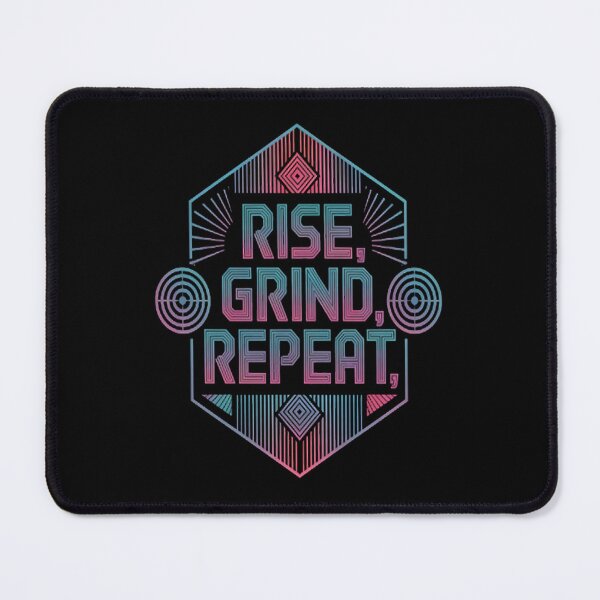 Item preview, Modern Motivational Typography – Rise. Grind. Repeat designed and sold by NicolaMail.