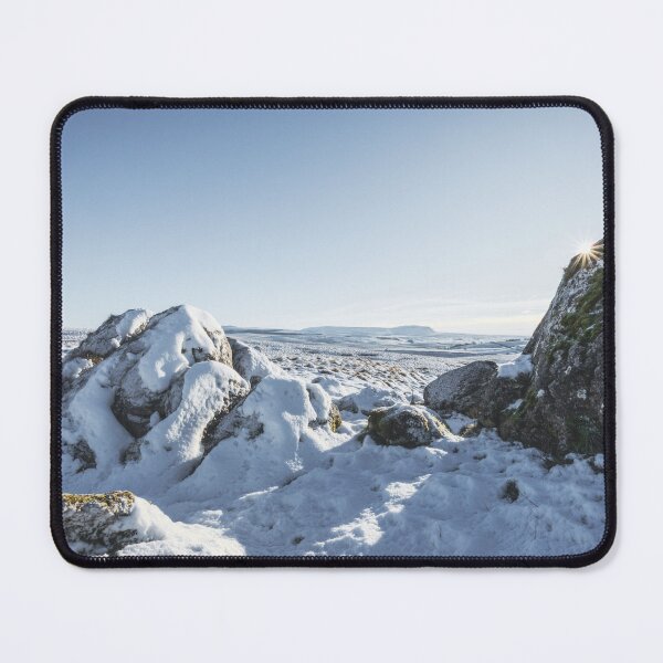 Item preview, Pen-y-ghent Winter Rocks – Snowy Yorkshire Dales Landscape designed and sold by Two-Tickets-To.