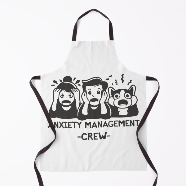 Artikelvorschau, Angstbewältigungs-Crew – Overthinking Club Tee entworfen und verkauft von R-A Designs.