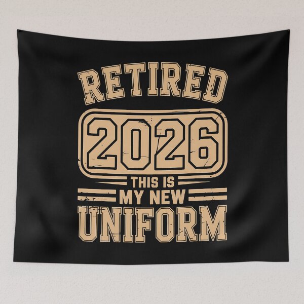 Item preview, retired - retirement - retirement gift - retired 2026 - retirement 2026 - out of office - permanent vacation - earned it designed and sold by JansenGS.