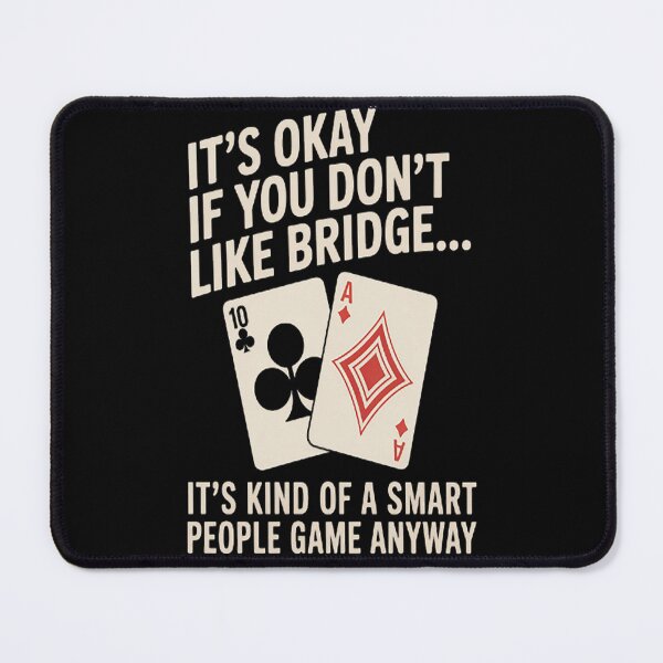 Item preview, Bridge - Bridge Card Game Smart People designed and sold by TheRetroStyle.