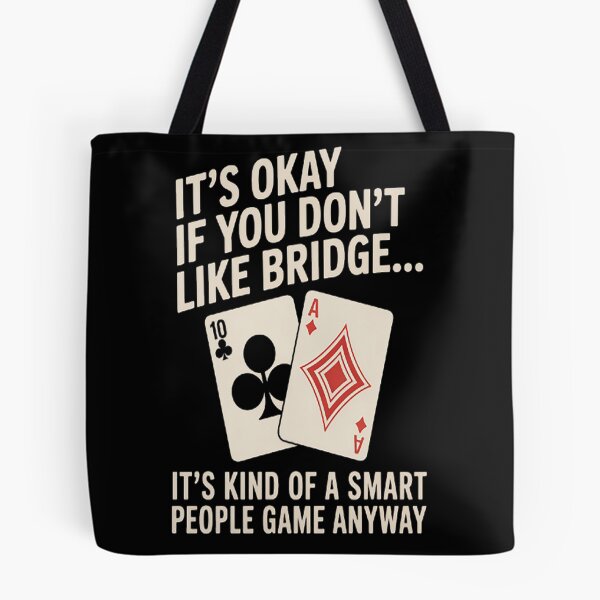 Item preview, Bridge - Bridge Card Game Smart People designed and sold by TheRetroStyle.
