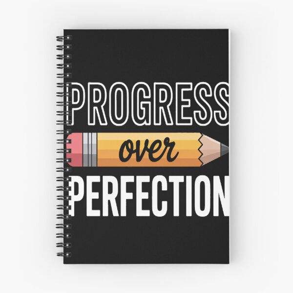 Item preview, Motivational Progress Over Perfection back to School Teacher designed and sold by NicolaMail.