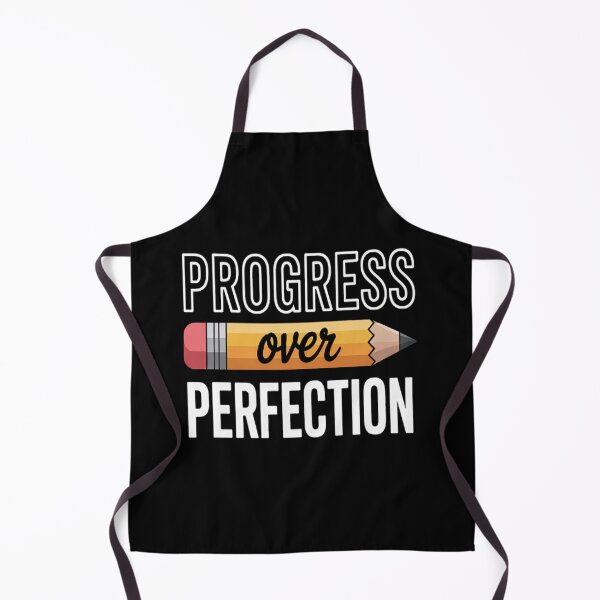 Item preview, Motivational Progress Over Perfection back to School Teacher designed and sold by NicolaMail.