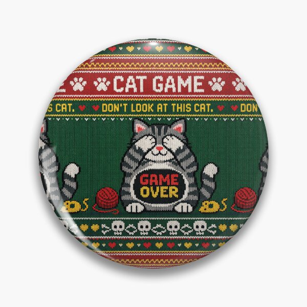 Item preview, Cat Game, funny knitted picture designed and sold by Mauswohn.