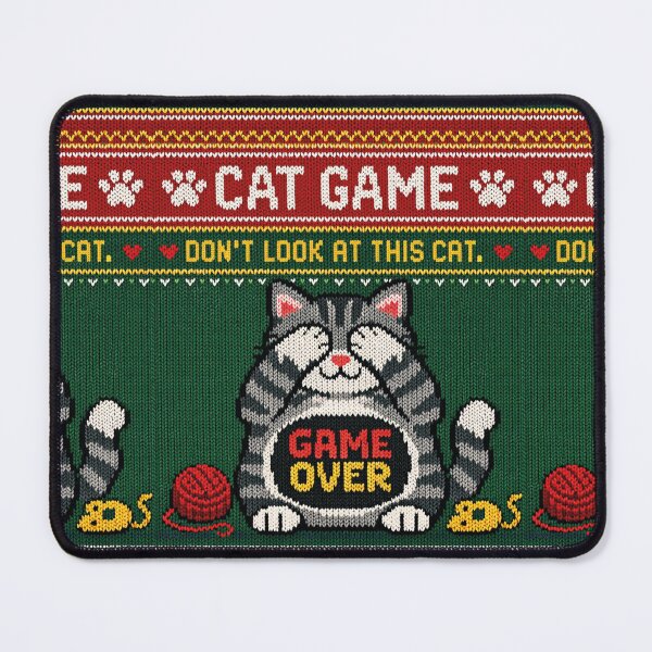 Item preview, Cat Game, funny knitted picture designed and sold by Mauswohn.