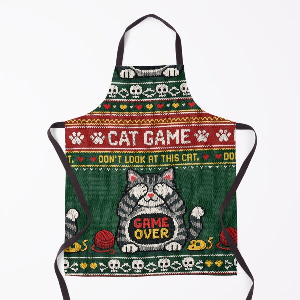 Item preview, Cat Game, funny knitted picture designed and sold by Mauswohn.