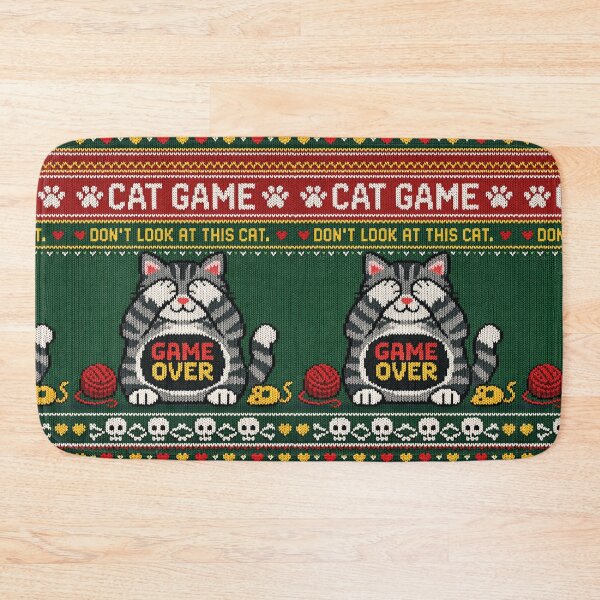 Item preview, Cat Game, funny knitted picture designed and sold by Mauswohn.
