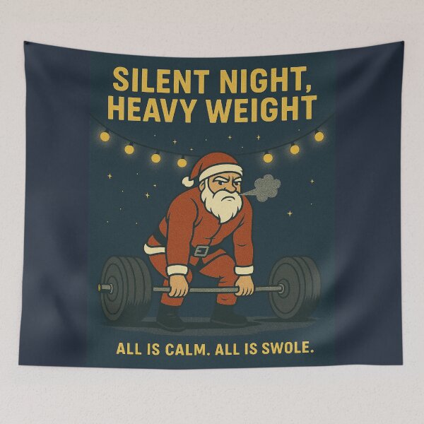 Item preview, SILENT NIGHT, HEAVY WEIGHT designed and sold by Motivive.