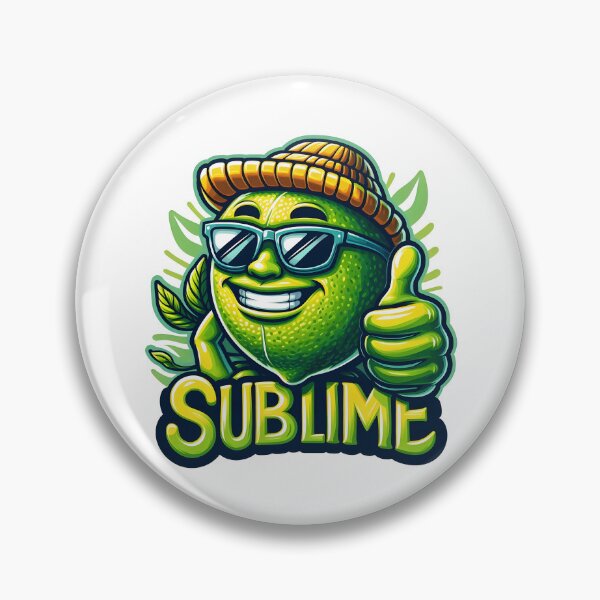 Item preview, Sublime Lime Cool Cartoon Character Design designed and sold by LunaPixelStudio.