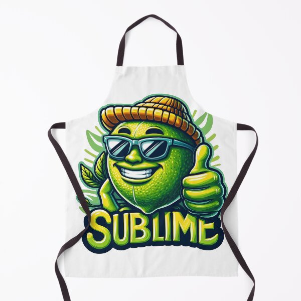 Item preview, Sublime Lime Cool Cartoon Character Design designed and sold by LunaPixelStudio.