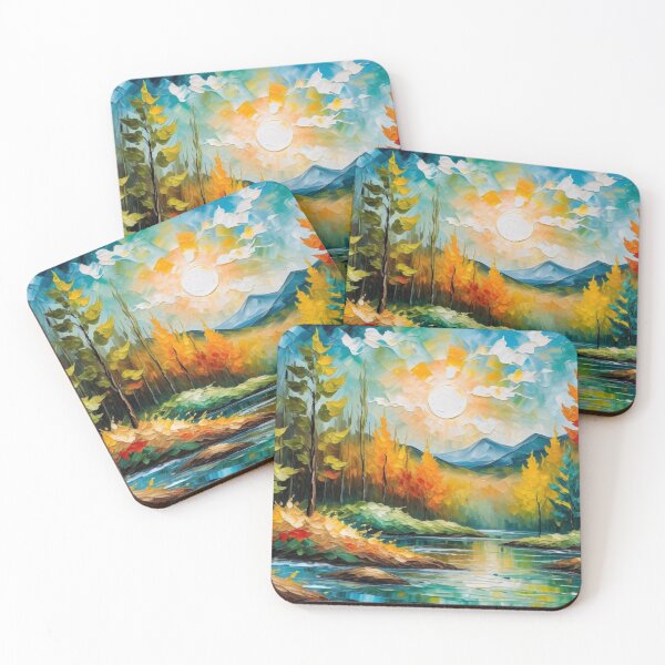 Item preview, Nature’s Radiance - Reflections of Autumn - 1 designed and sold by Undersea Ai Art.