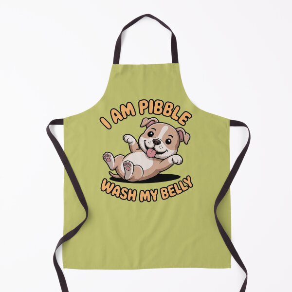 Item preview, I Am Pibble Wash My Belly – Cute Pitbull Dog Funny T-Shirt designed and sold by Tomasz Siennicki.