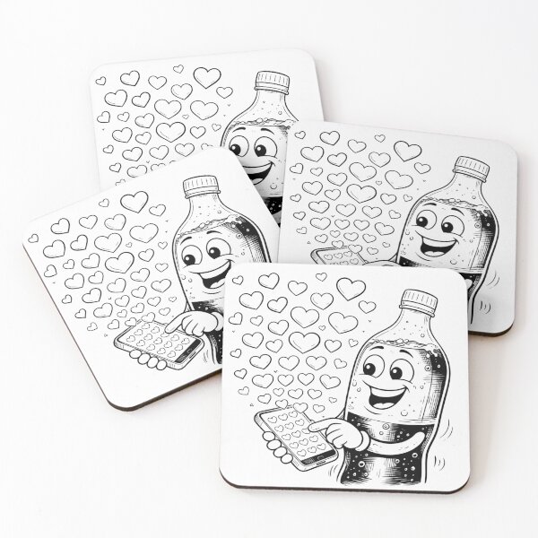 Item preview, Carbonated Crush – Soda Love Texts designed and sold by ComedyInkFactor.