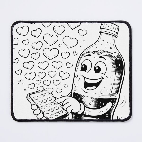 Item preview, Carbonated Crush – Soda Love Texts designed and sold by ComedyInkFactor.