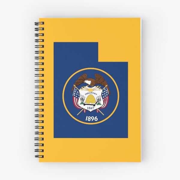 Item preview, Utah State Map Silhouette - Vintage Flag Heritage Edition designed and sold by mashmosh.