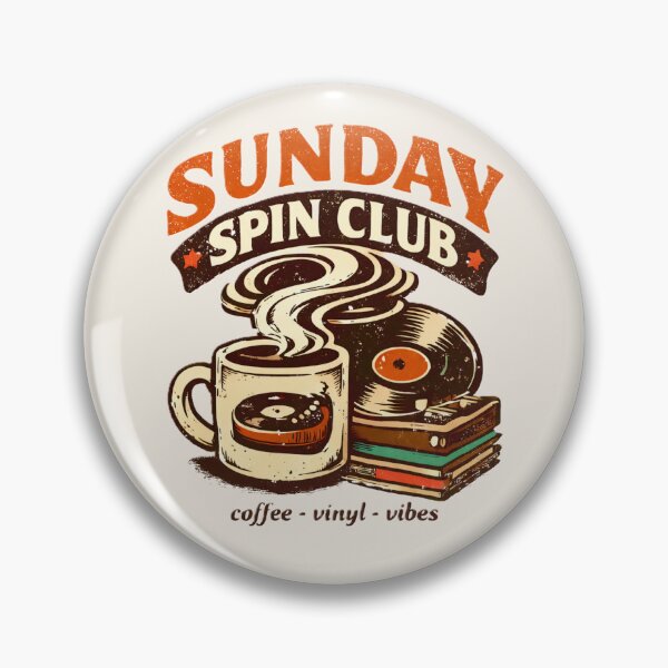 Item preview, Sunday Spin Club designed and sold by peaknerd.