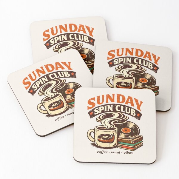 Item preview, Sunday Spin Club designed and sold by peaknerd.