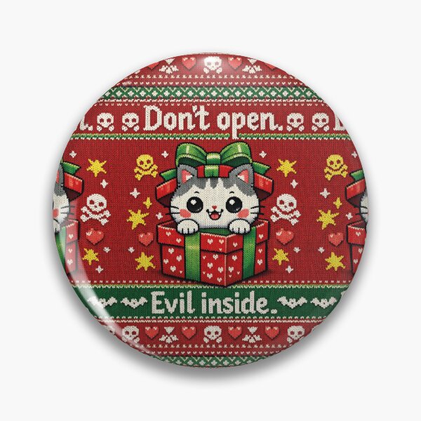 Item preview, Don't open, evil inside, funny meme designed and sold by Mauswohn.