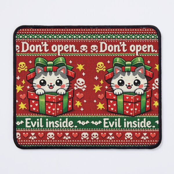 Item preview, Don't open, evil inside, funny meme designed and sold by Mauswohn.