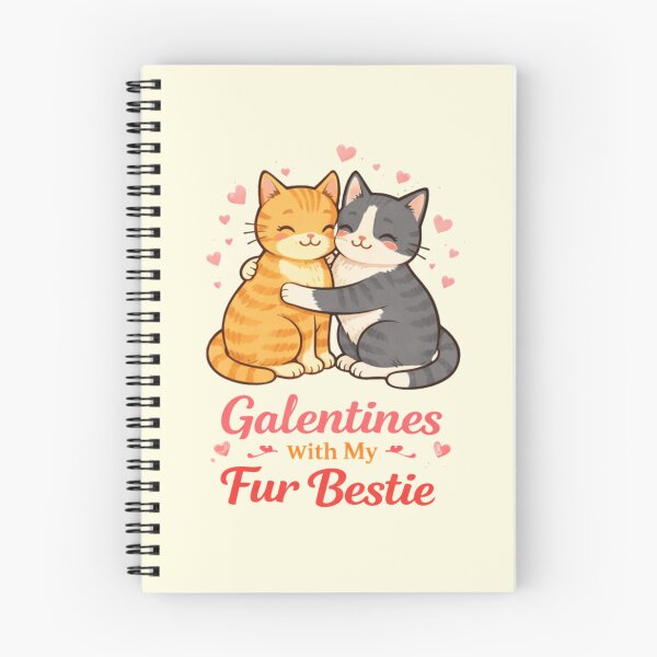 Item preview, Galentines with My Fur Bestie – Cute Cat Friendship designed and sold by PunchDrop.