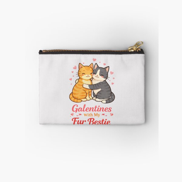 Item preview, Galentines with My Fur Bestie – Cute Cat Friendship designed and sold by PunchDrop.