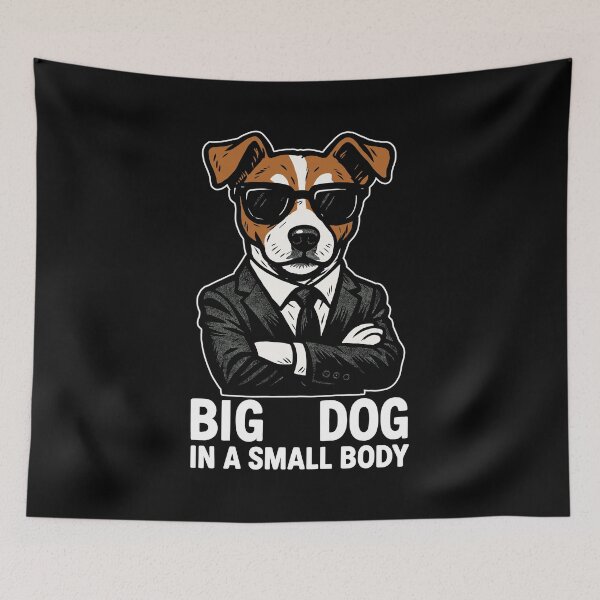 Item preview, Jack Russell Terrier Suit Boss Dog Gift designed and sold by Pineapple-Tree.