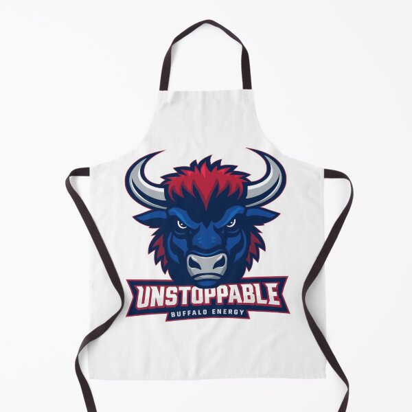 Item preview, Unstoppable Buffalo Energy Powerful Mascot Logo Design designed and sold by Graphic Therapist.