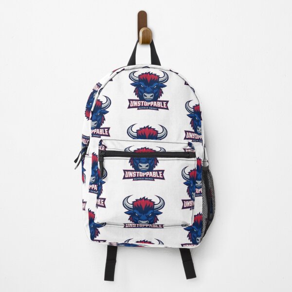 Item preview, Unstoppable Buffalo Energy Powerful Mascot Logo Design designed and sold by Graphic Therapist.
