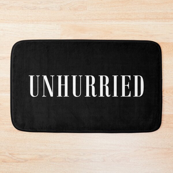 Item preview, Unhurried Minimal Aesthetic Typography T-Shirt | Slow Living Quote Shirt designed and sold by PixelPlush.