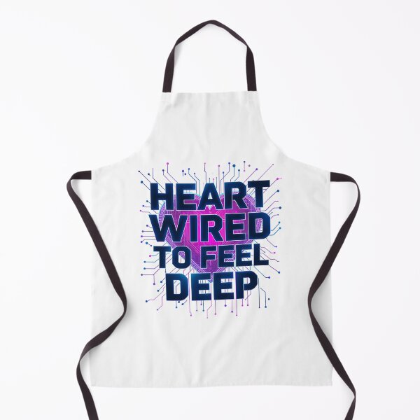 Item preview, Heart Wired To Feel Deep Quote. Soft Power Valentine Love Aesthetic Typography Design designed and sold by Aarvya Fashion Club ( A.F.C ).