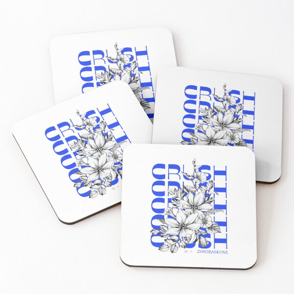 Item preview, Zerobaseone Floral Typography Modern Style designed and sold by Parksandrec234.