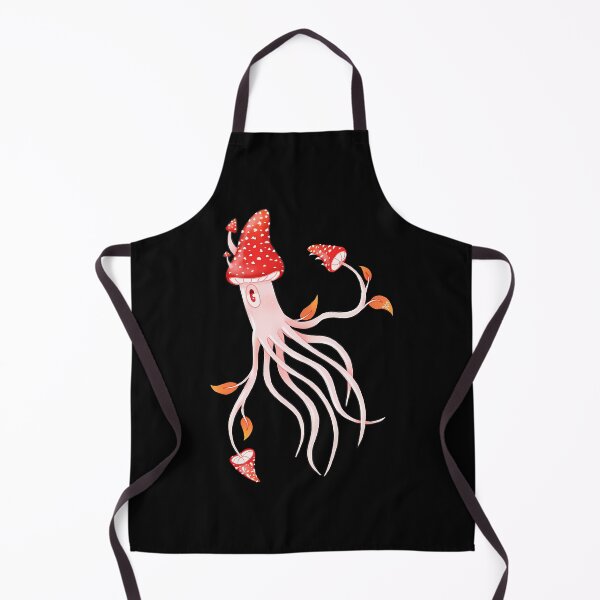 Item preview, Toadstool Squid Surreal Creature designed and sold by aminabreemulc.