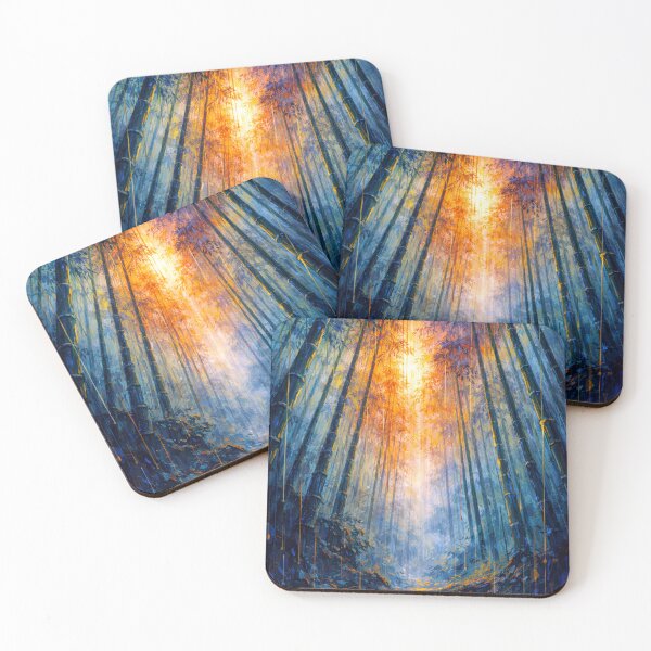 Item preview, Path of Light – Magical Bamboo Forest designed and sold by Eric Nagel.