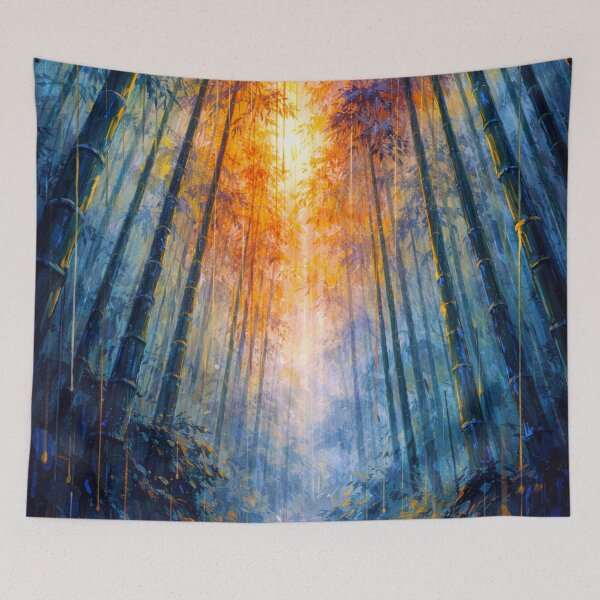 Item preview, Path of Light – Magical Bamboo Forest designed and sold by Eric Nagel.