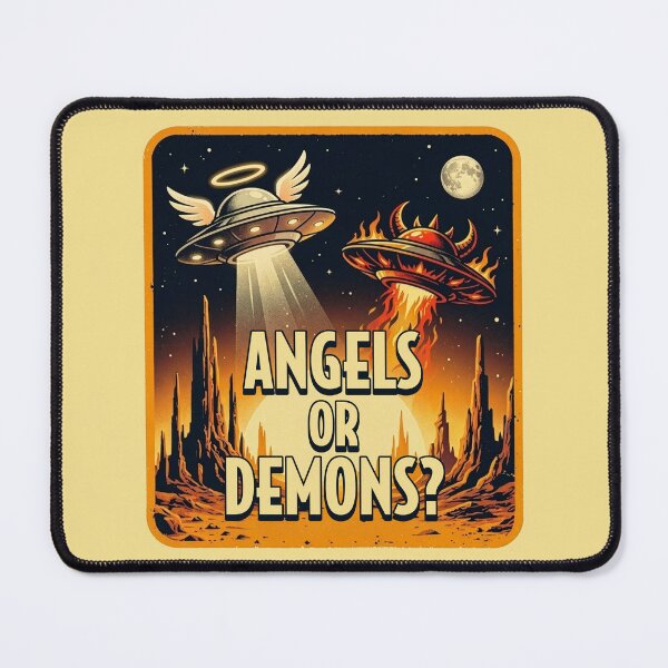 Item preview, Angels or Demons UFO designed and sold by BennyBearProof.
