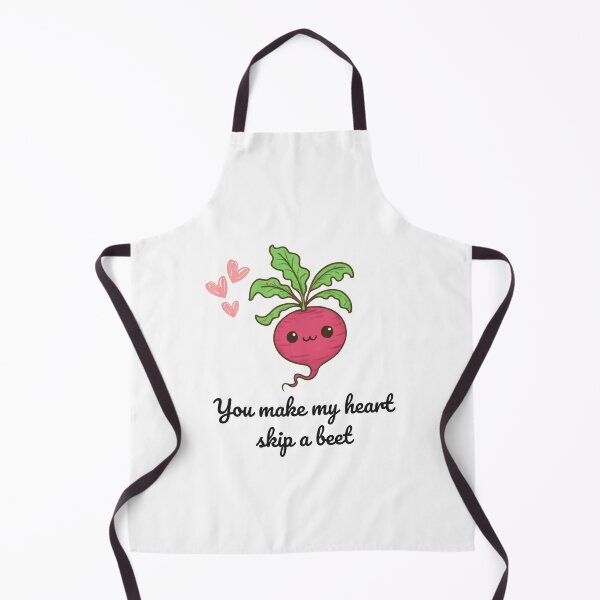 Item preview, You make my heart skip a beet - Sweet Beetroot Valentine's Day Design designed and sold by SparkLuxe.