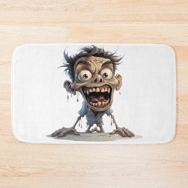 Item preview, Crazy Screaming Zombie Horror Comedy Character designed and sold by LunaPixelStudio.