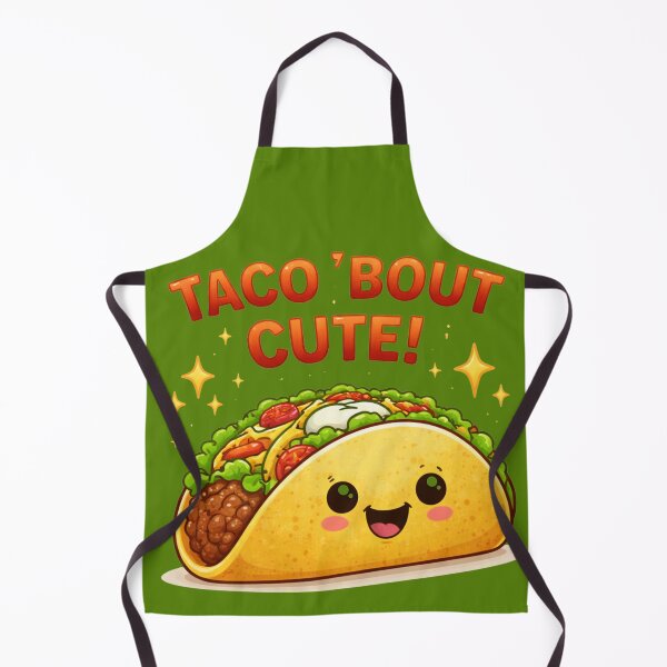 Item preview, Taco ’Bout Cute – Funny Taco Pun designed and sold by Papier Atelier Art.