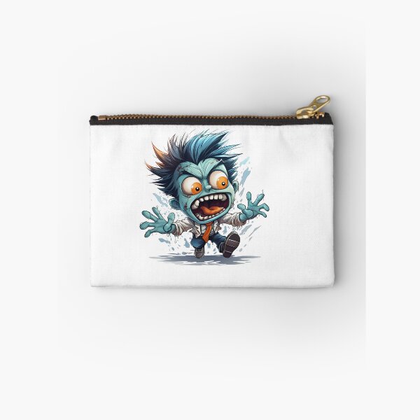 Item preview, Running Screaming Zombie Cartoon Horror Character designed and sold by LunaPixelStudio.