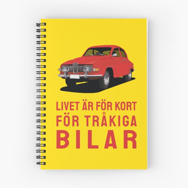 Item preview, Livet är för kort för tråkiga bilar - Saab 96 designed and sold by knappidesign.