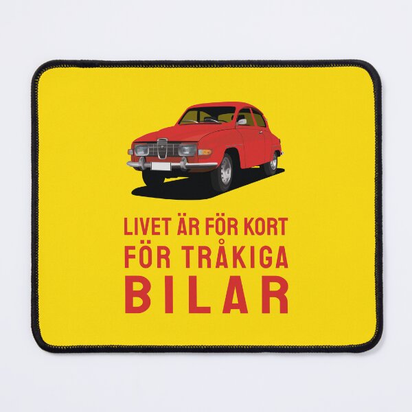 Item preview, Livet är för kort för tråkiga bilar - Saab 96 designed and sold by knappidesign.