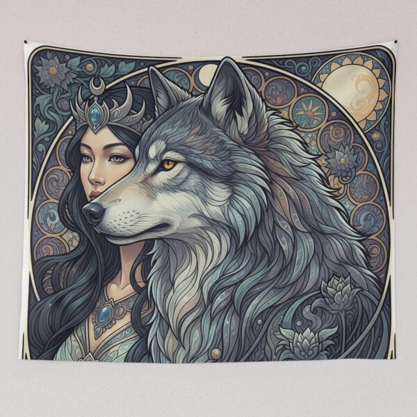 Item preview, Wolf and Lady designed and sold by RaF71PrO.