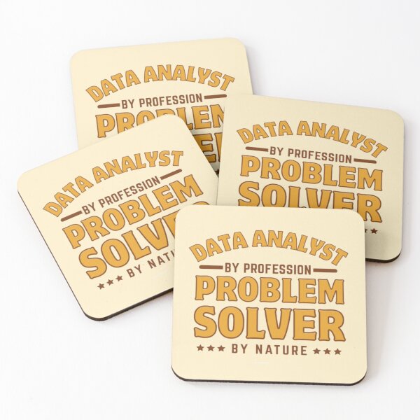 Item preview, Data Analyst By Profession Problem solver By Nature for Data Science & Analytics Lovers designed and sold by chetan786.