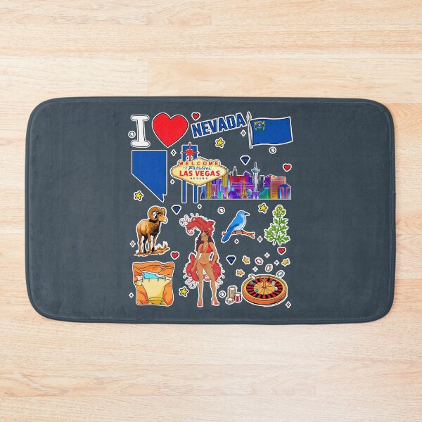Item preview, Ultimate Nevada & Las Vegas Sticker Pack Style Art designed and sold by mashmosh.